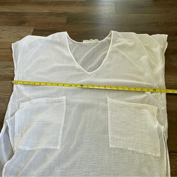 Jens Pirate Booty sheer white kaftan o/S - Picture 6 of 9